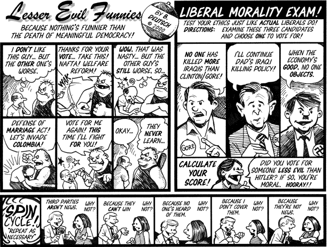 Lesser Evil Funnies!